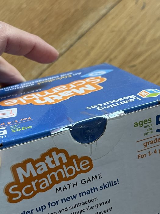 Jogo de matematica para crianças Ovo SELADO