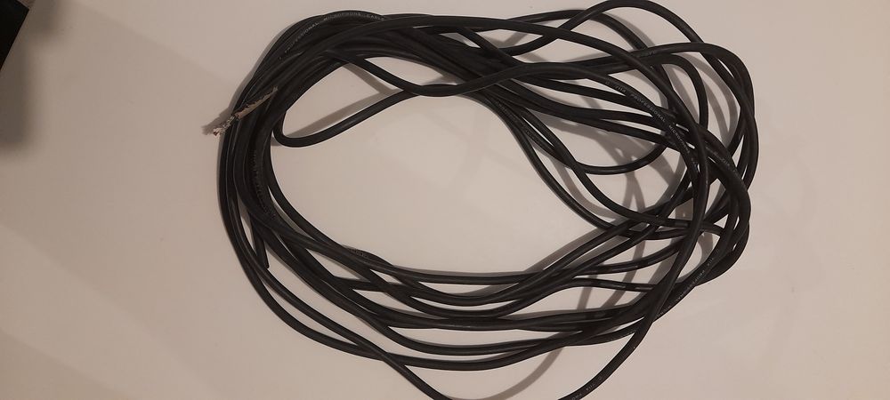 Cabo XLR 3 pinos – 9,60 m – profissional (sem conectores)