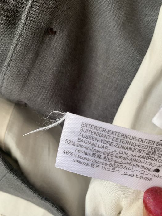 Крутий жилет з натуральної тканини р.XS