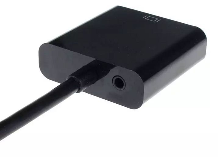 Conversor HDMI para VGA com ou sem AUDIO som NOVO64586293874179122