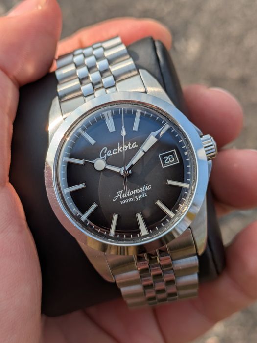 Zegarek Geckota E-01 ETA 2824-2 Szafir Automat