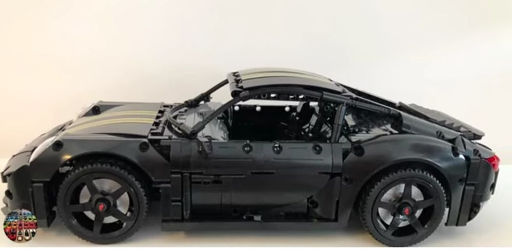 Klocki marki CADA model Porsche Ruf