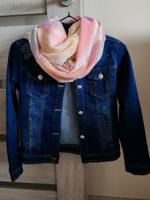 NOWA kurtka jeansowa roz 146 Łódź Widzew •