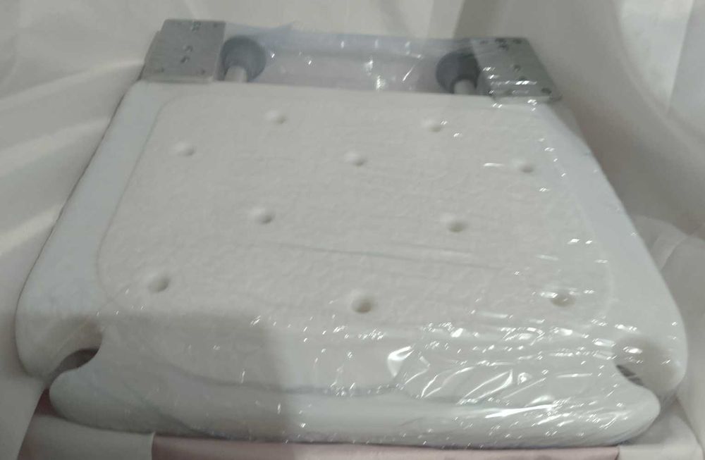 Weytoll assento de chuveiro dobrável com pernas