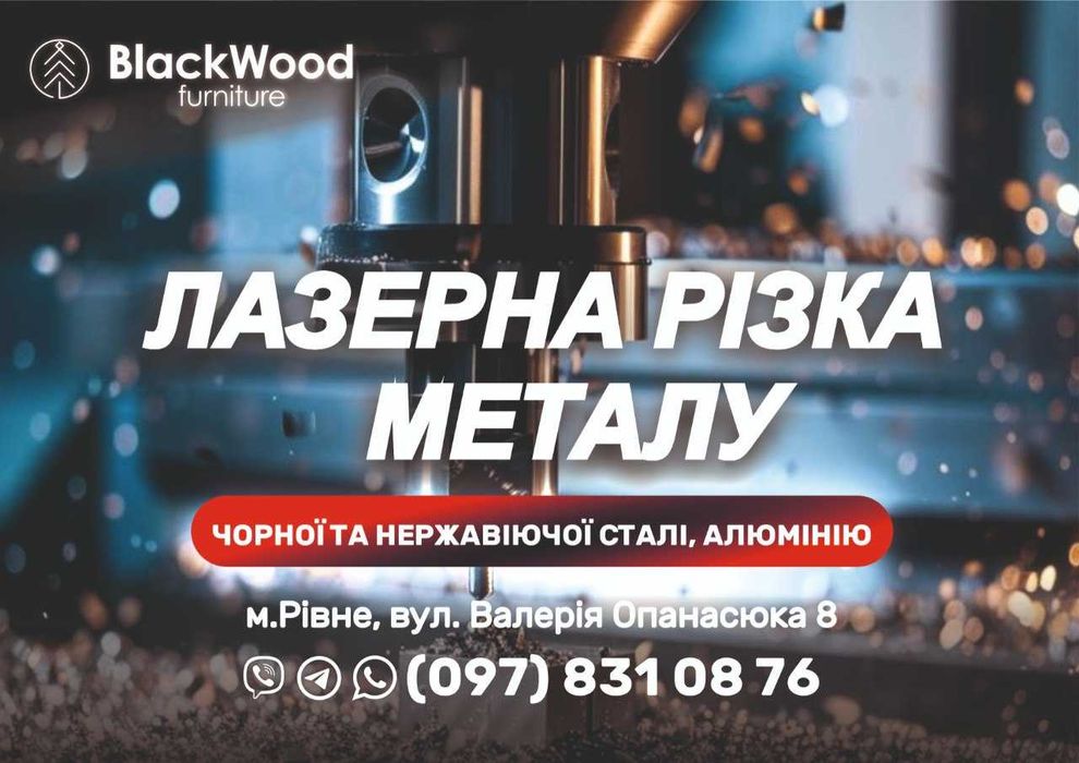 Лазерна різка чорного металу нержавіючої сталі листового металу