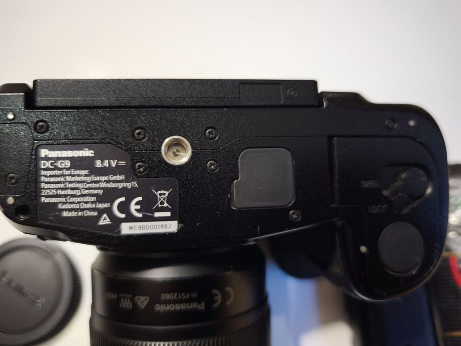 Panasonic Lumix DC G9 plus obiektyw 12-60 mm stan bardzo dobry