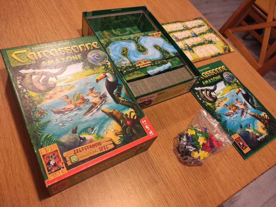 Carcassonne Amazone Amazonka wersja DE Gra Planszowa