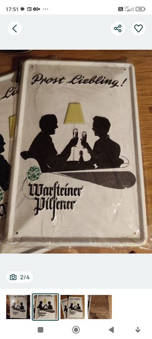 blaszany szyld reklama