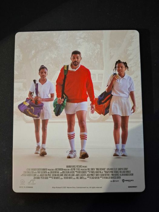 King Richard Steelbook blu-ray PL