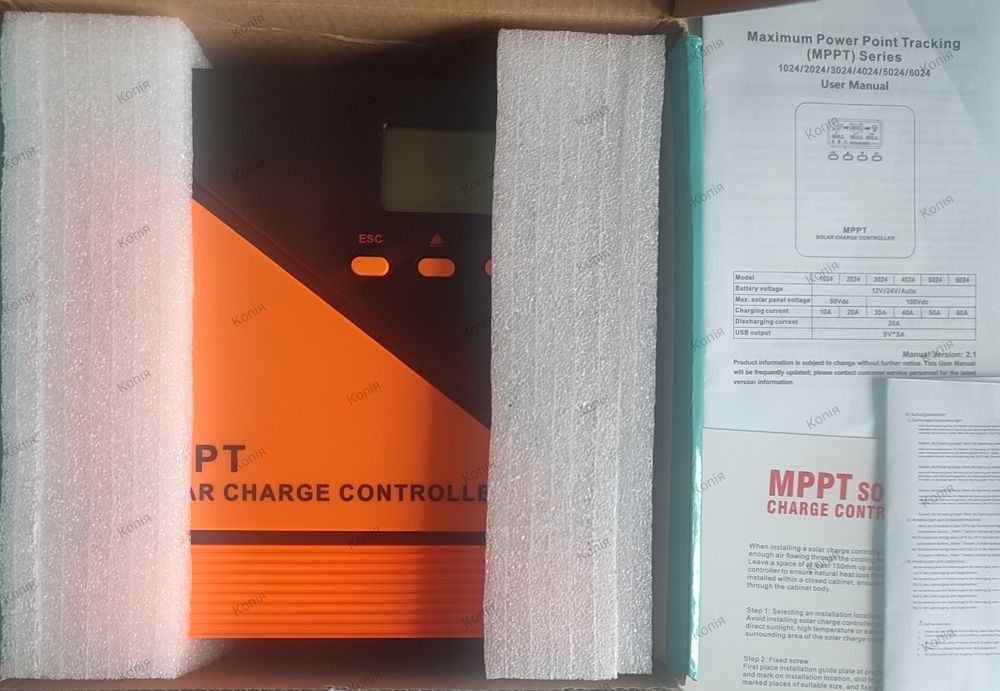 Контролер MPPT 24V 40A