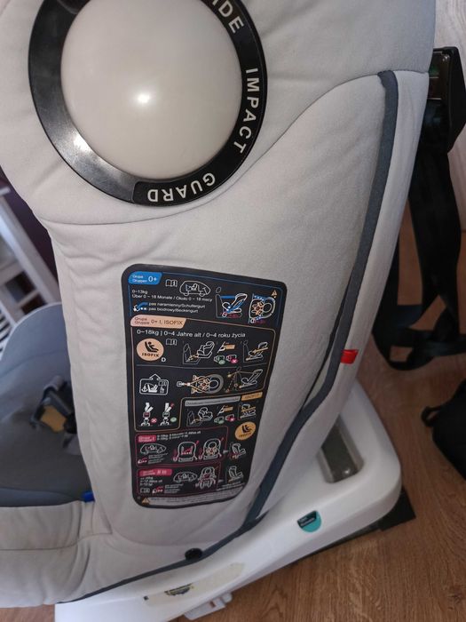 Fotelik samochodowy 0-36kg isofix Ricokids