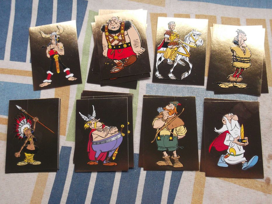 Cromos ASTERIX 60 anos de Aventura  2019