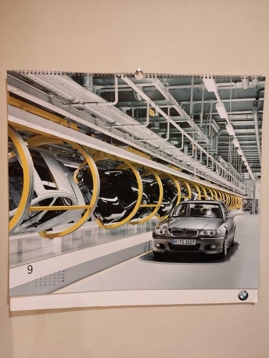Kalendarz BMW 2005, 58 x 54 cm.