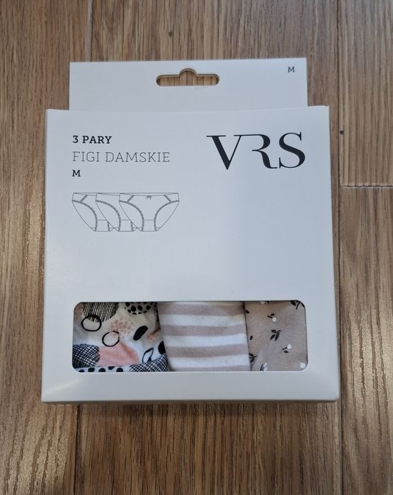 Nowe figi damskie hipster VRS 3-pak rozmiar M