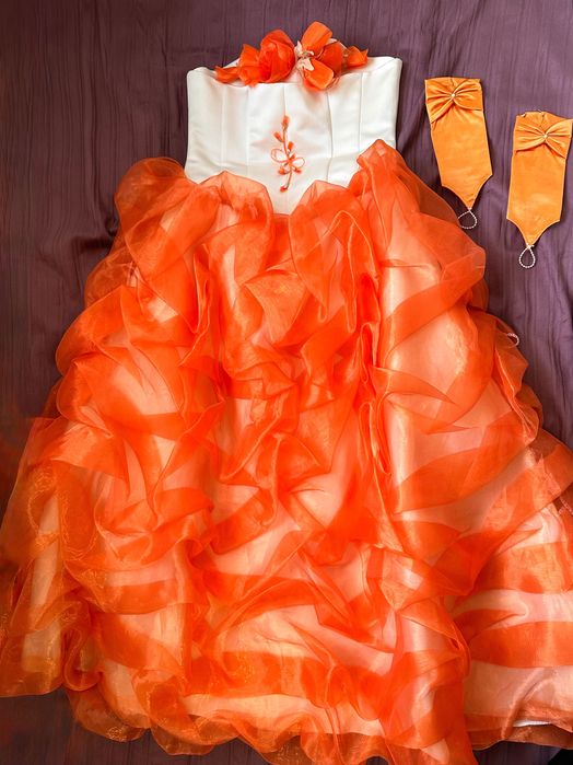 5-7 лет нарядное выпускное платье для девочки сукня плаття дівчинки