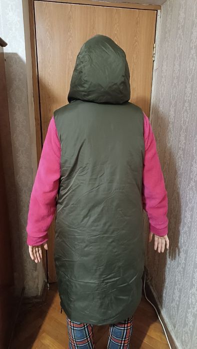 Жилет двосторонній, стан ідеальний. Розмір S