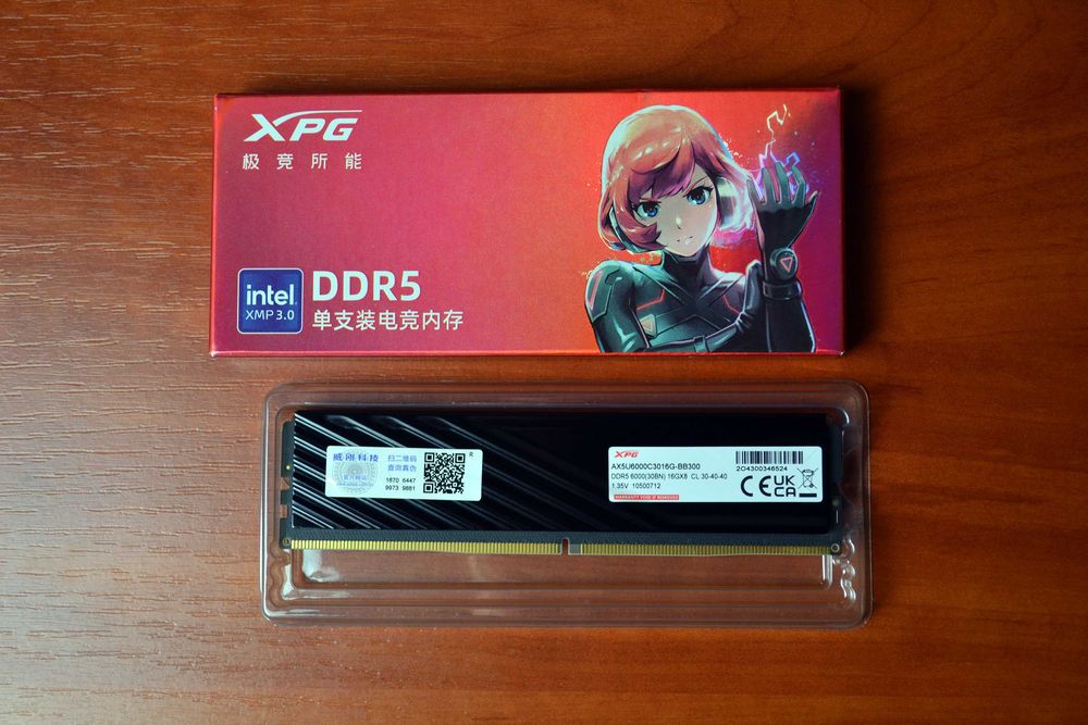 Оперативная Память DDR5 ADATA XPG Lancer Blade 6000МГц 16Gb Новая