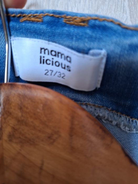 Spodnie ciążowe jeansy Mama Licious rozm 27/32