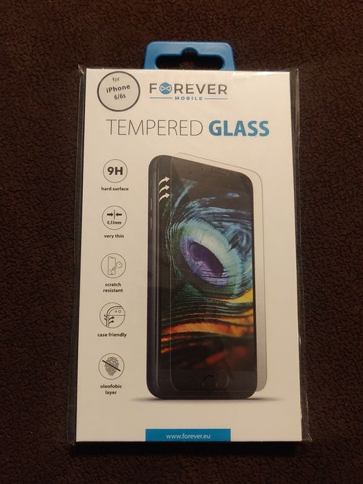 iPhone 6/6s/XS Max/11 Pro Max Szkło hartowane FOREVER Tempered  2.5D
