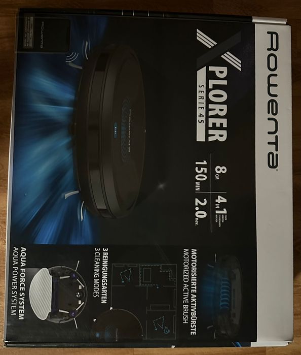 Aspirador rotativo robô