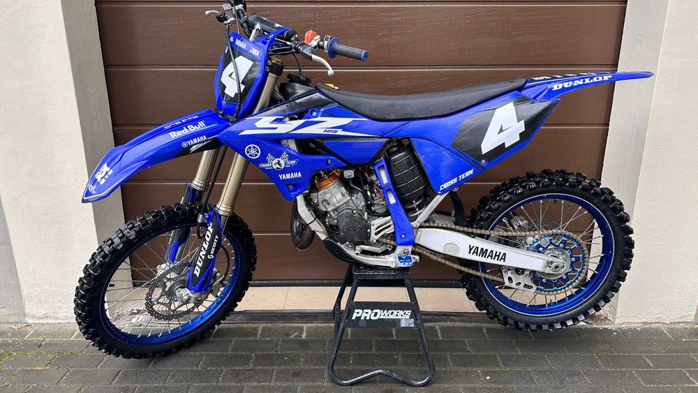 Yamaha YZ 125 z 2022 roku, drugi właściciel, dodatki, transport