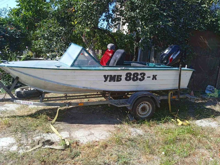 Лодка Южанка 2, мотор Suzuki DT 40 WRS