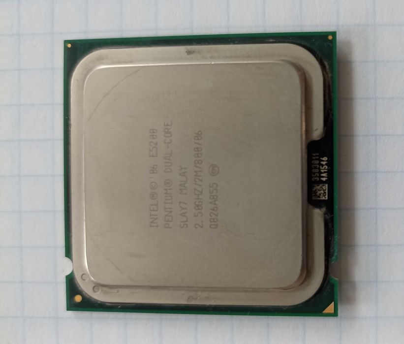 Intel Pentium Dual-Core E5200