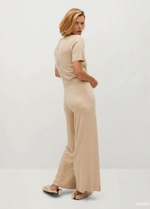 Трикотажний комбінезон mango костюм теплий комбинезон костюм вʼязаний