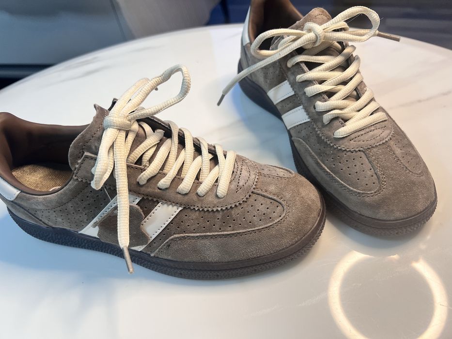 Sneakersy w kolorze Fango skóra 36