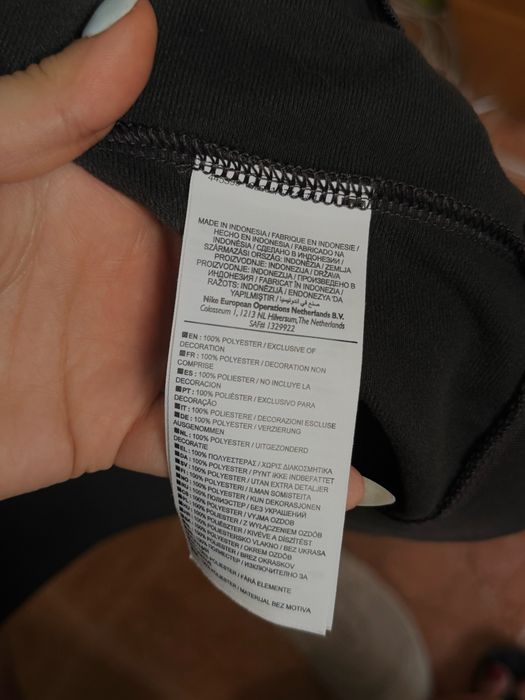 Casaco nike cinzento