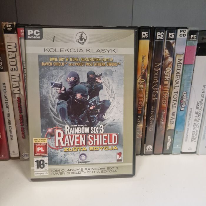 Rainbow six 3 raven shield PL pc zlota edycja