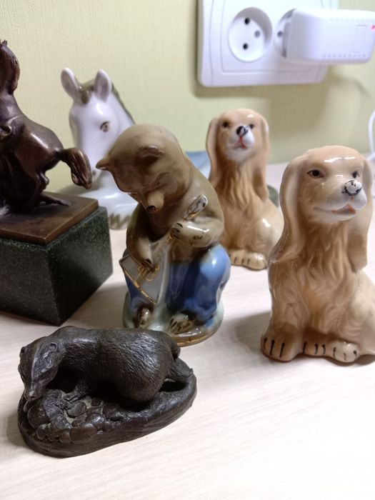 Статуэтки. Фигурки. Фарфор.