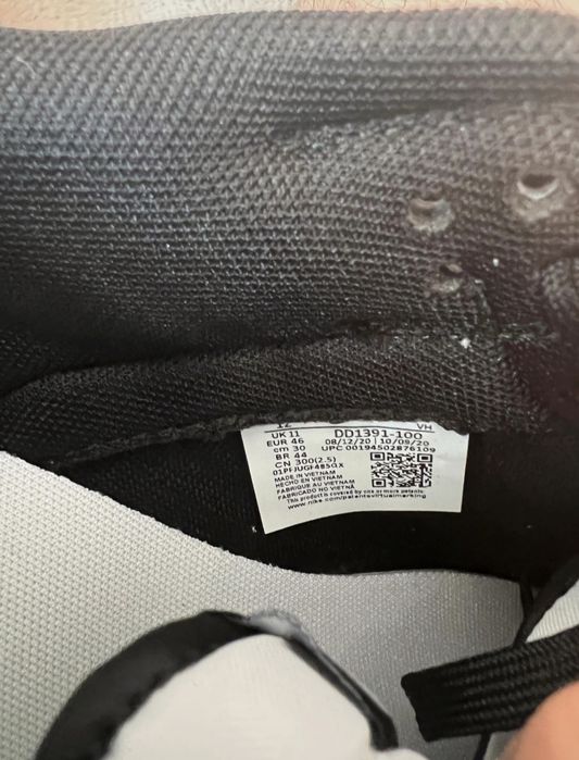 Buty Nike dunk panda stan ds