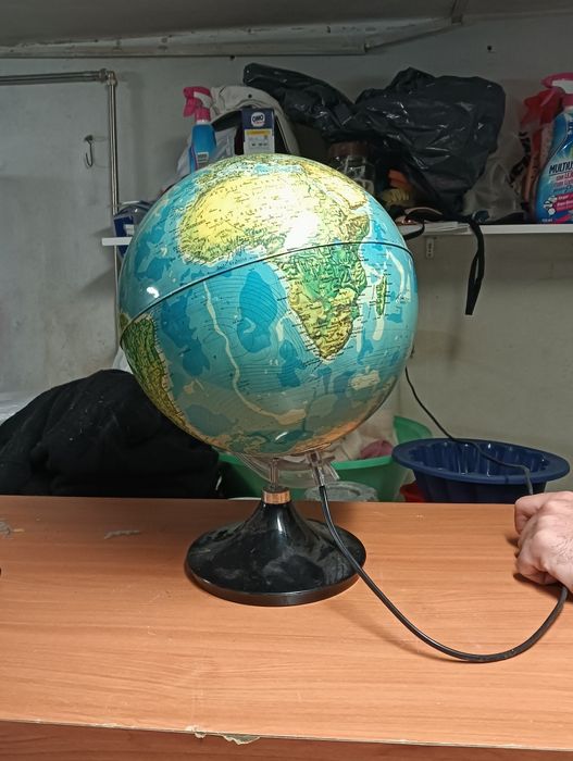 Candieiro mapa mundo