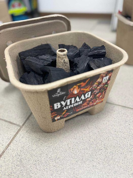 Деревне вугілля твердих порід