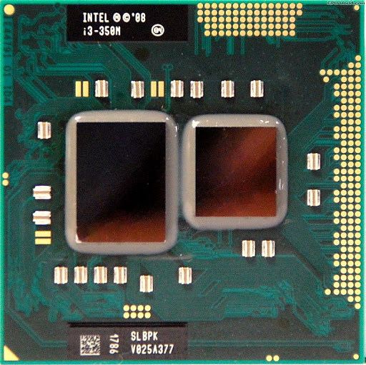 Процессор intel Core i3-350m для ноутбука