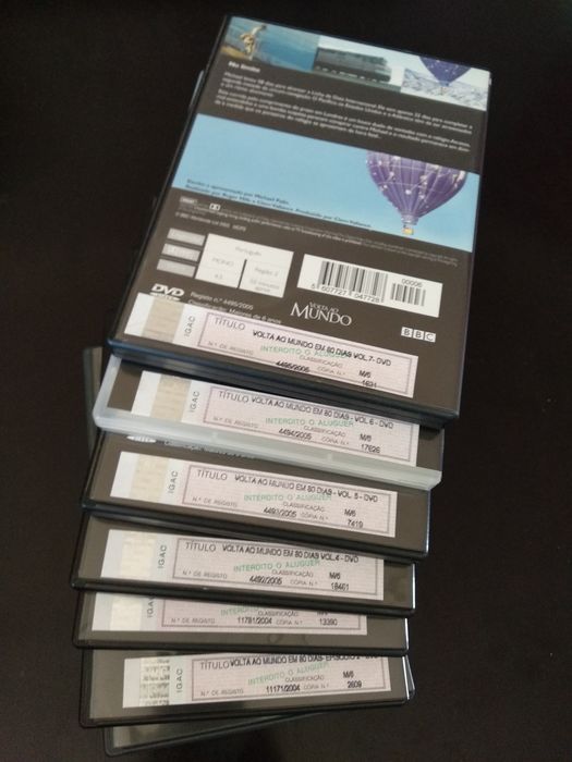 Michael Palin DVD Volta do mundo em 80 dias