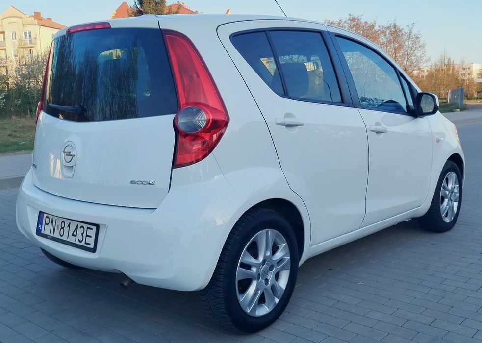 Opel Agila 2012 rok. 1,0 + LPG. Gaz.