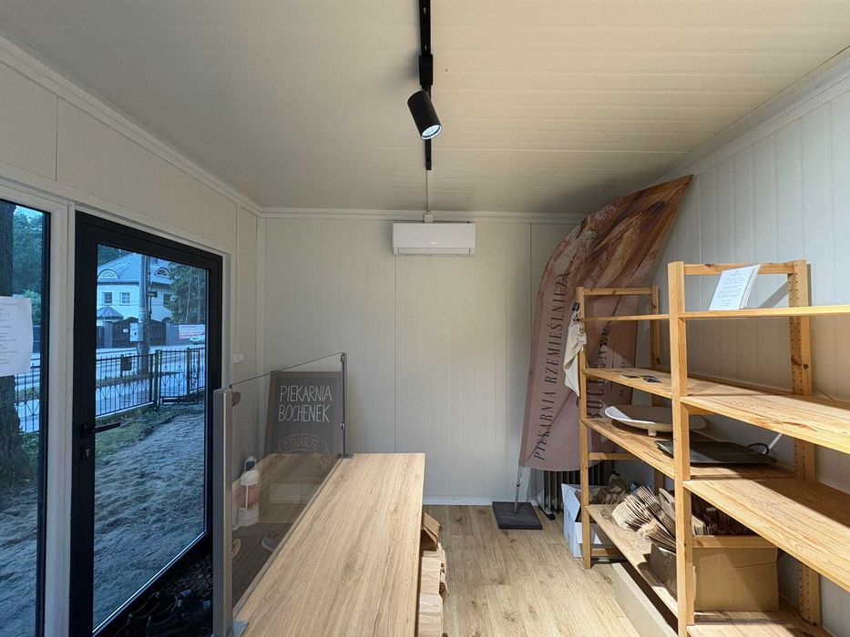 OD RĘKI - Pawilon Handlowy Kontener Biurowy Kosmetyczny 6x3 -PRODUCENT