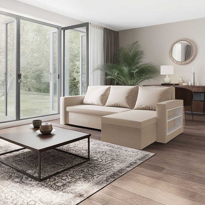 Narożnik z funkcją spania STELLA / Raty / Szybka dostawa!