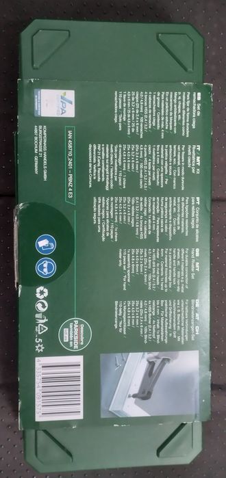 Conjunto alicate para rebites Parkside