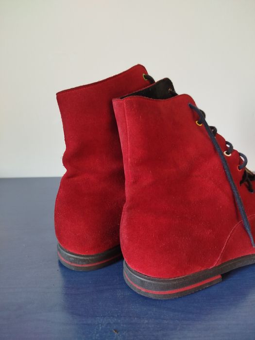 Damskie buty sznurowane za kostkę 37/23,5cm