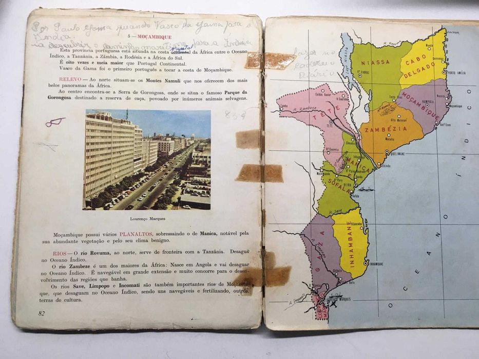 Livro - Ciências Geográfico-Naturais (4ª Classe)