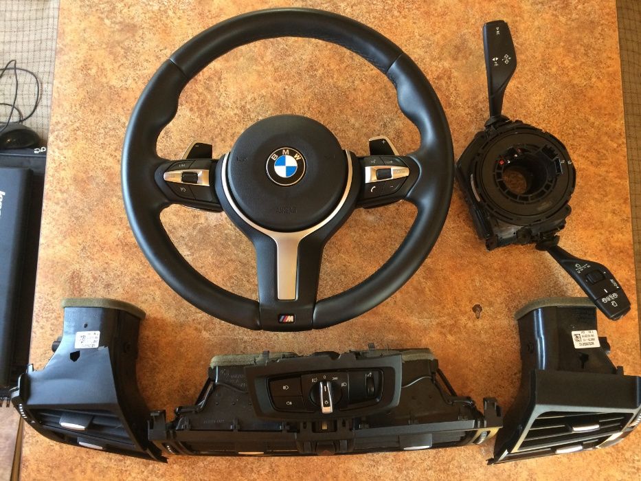 BMW x5 x6 e60 e70 e71 f15  панель блок климата подрулевой шлейф гитара