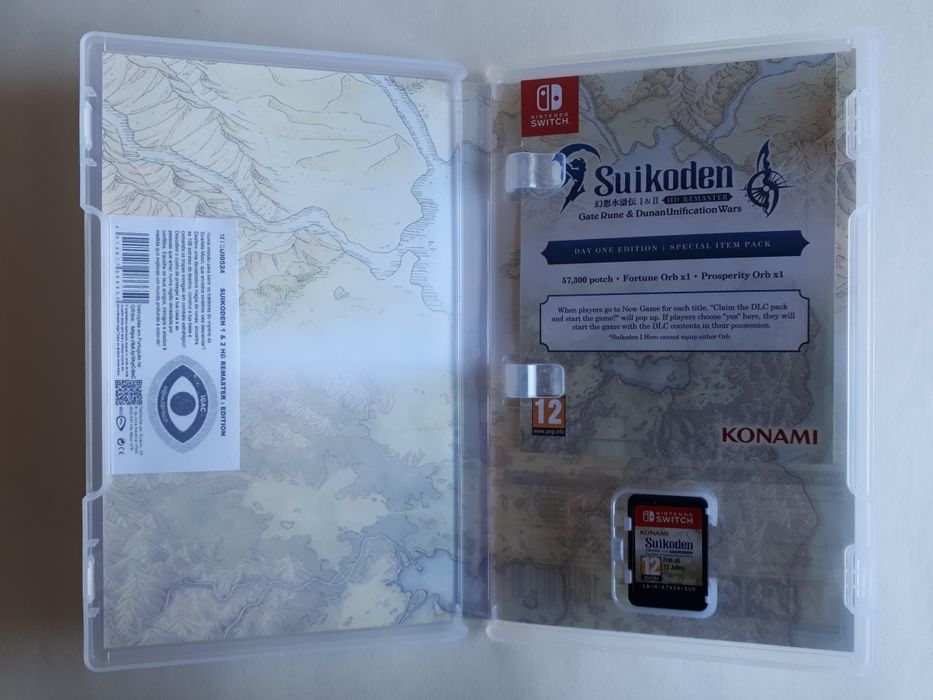 Suikoden I & II Remaster HD (Novo) Nintendo Switch