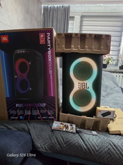 JBL PartyBoX 120 Club + 2 Baterie w zestawie