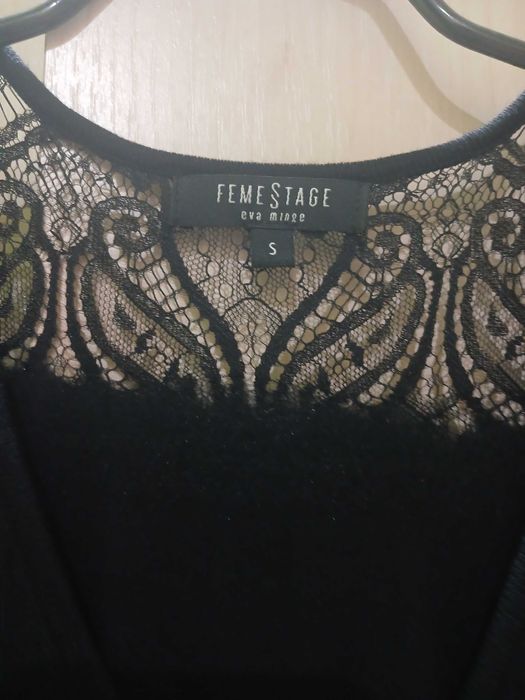 Сукня міні трикотажна чорна