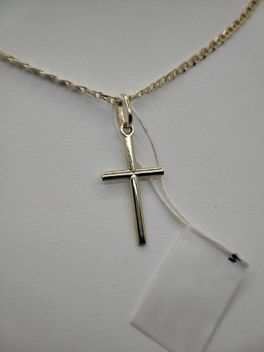 Nowy złoty krzyżyk. Złoto 14k/ 585. Polecam