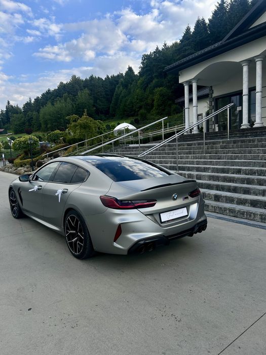 Auto do ślubu BMW M8 z kierowcą
