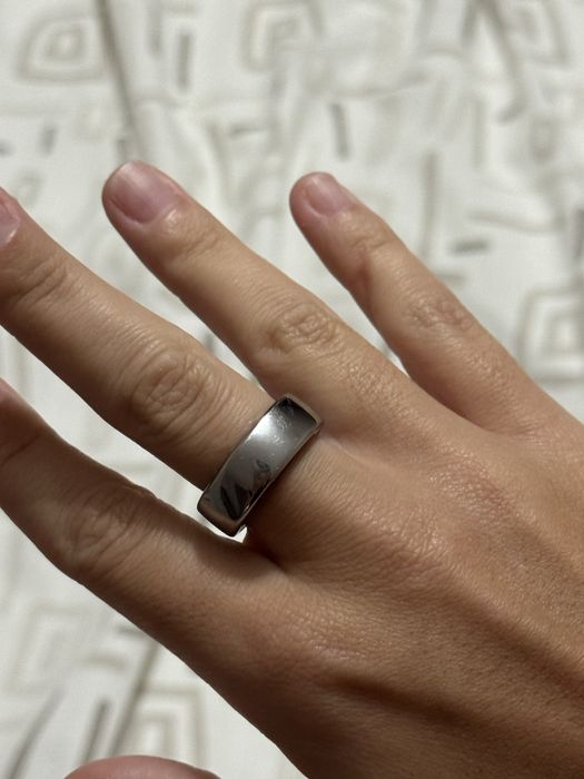 Oura ring 3 horizon silver size 8